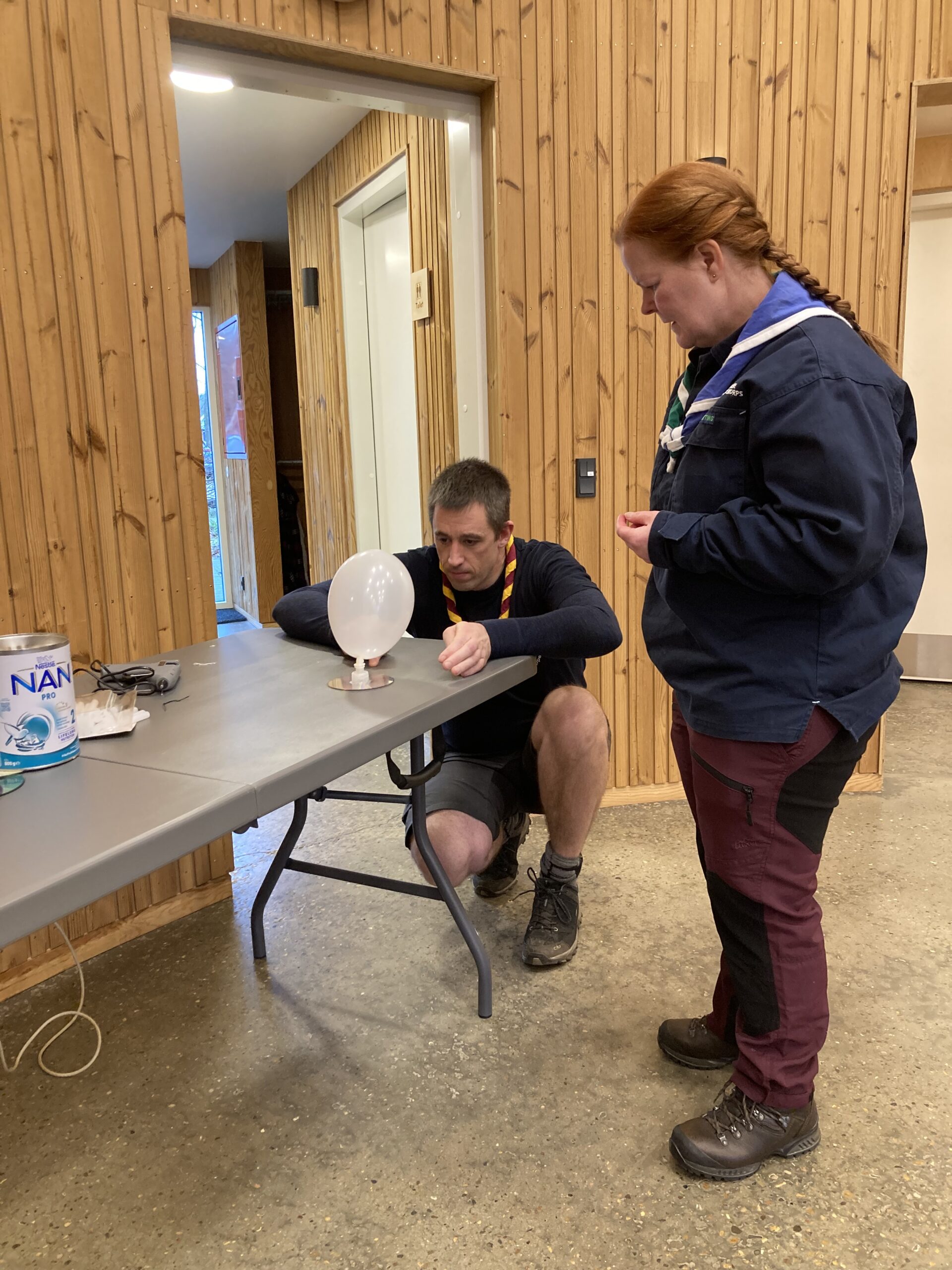 Ledere i gang med aktivitet